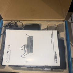 Samson AirLine 77 AH7 Wireless Fitness Headset Microphone System for Studio Gear