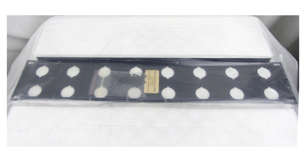 Racks Unlimited Inc. 19in, 16 XLR Panel – New Old Stock, Free Shipping