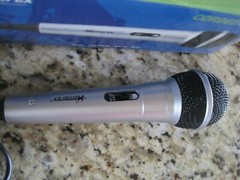 Memorex Corded Microphone W/ Box EUC