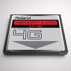 Roland 4GB CF CompactFlash Memory Card for Fantom-X6, X7, X8 Verified M-4G