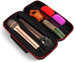 Rugged EVA Double Mic Case – Lightweight with Convenient Handle and Zippers