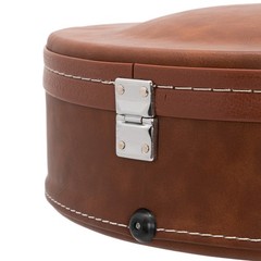 Hard-Shell Electric Guitar Case for GLP Style Electric Guitar Brown, in stock