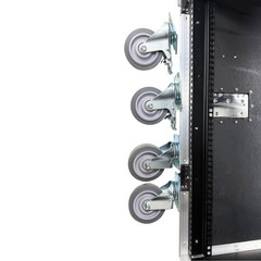 16U Shockproof Mixer DJ Aviation Case-Professional Rack Cabinet for Audio Equip.