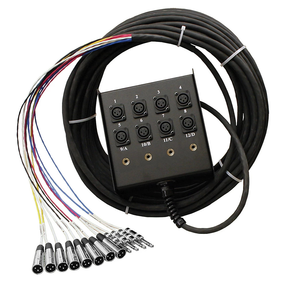 Pro Co StageMASTER Snake 8×4 100 ft.