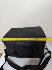 Pro Audio Microphone Gear Bag 15x13x9.5 in w/ Foam Insert Dividers
