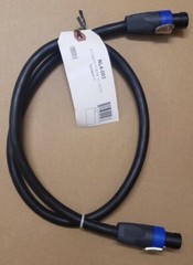 Whirlwind NL4-003 3′ 4 Conductor 12 Gauge NL4 Speakon to NL4 Speakon