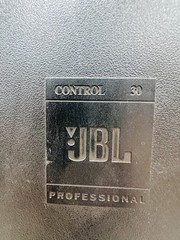 JBL Control 30 Three-Way Passive Indoor/Outdoor Monitor Speaker – one