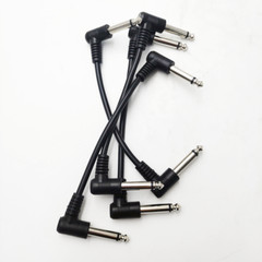 Pack of 8 Guitar Patch Cable 1/4″ Patch Cables For Effect Pedal US Fast Shipping