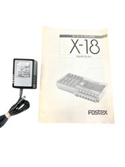 Fostex X-18 Multitracker 4 Track Cassette Tape Recorder 2 Head Compact Deck