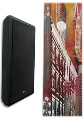 (2) Rockville RockSlim Black 5.25″ Commercial Restaurant/Bar/Cafe Wall Speakers