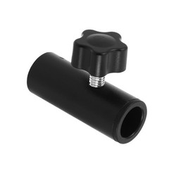 Black Metal Mic Stand Thread Adapter Screw for Secure Microphone Boom Arm Mount