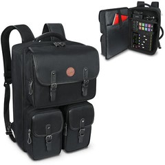 GOgroove Audio Mixer Backpack- Podcast Mixer Case Compatible with RODECaster Pro