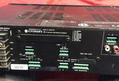 Crown Audio180 W 1160 MA 4 Input commercial Mixer-Amplifier