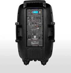 PRORECK Freedom 15 Loudspeaker 800W Portable Trolley DJ Stage Gig Wireless Mic