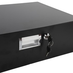 19 “ Rack Mount 3U Locking Drawer Audio DJ Server Rack Storage Deep Cabinet