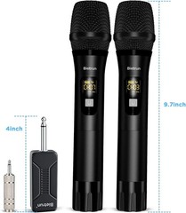 High Sensitivity UHF Wireless Microphone Set – Perfect for Speeches & Weddings