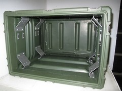 Double Ended 32x27x20 Hardigg Pelican DE2416-02/24/02 Rotomolded Plastic Case G2