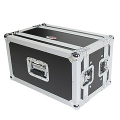 6 Space ATA Effects DJ Rack Road Case 7 Inches Deep Rail to Rail by PROX
