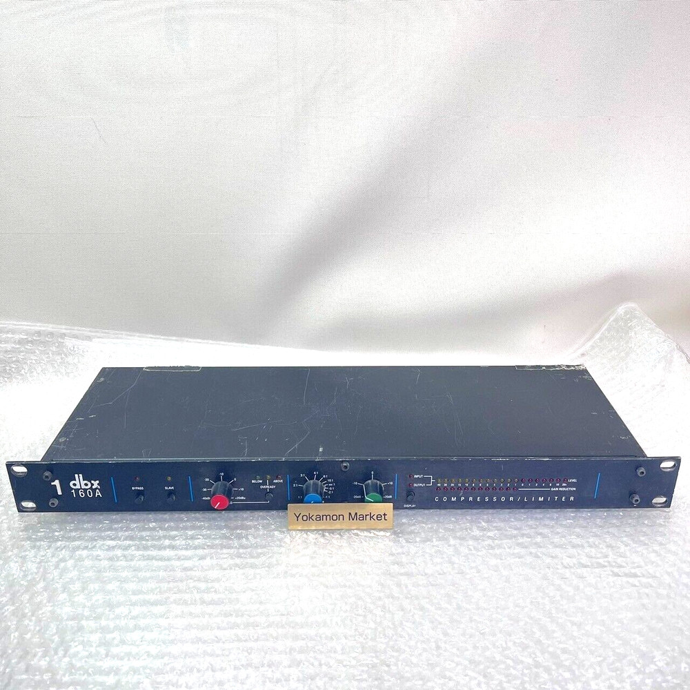 dbx 160A Mono Compressor Limiter Dynamic Signal Processor Tested Working Used