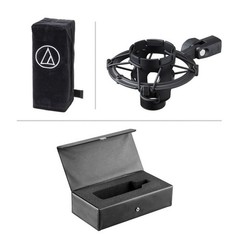Audio Technica AT4040 Shockmount+Case Bundle+Pop Filter+XLR Cable FREE SHIPPING
