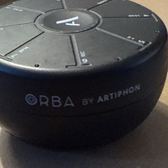 Artiphon Orba Handheld Synth Controller, 8 Keys, Bluetooth, USB-C