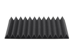 Monoprice Studio Wedges Acoustic Foam Panels (12-pack) 1in x 12in x 12in
