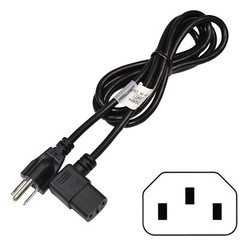 AC Power Cable Cord Right Angle for Behringer TRUTH NEKKST MEDIA STUDIO Series