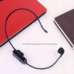 FM Wireless Microphone Headset Megaphone Radio Mic For Loudspeaker For Teaching