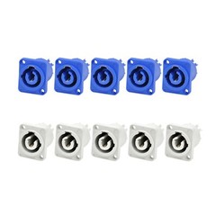 (5 EACH) NAC3MPA-1 & NAC3MPB-1 PowerCon Receptacle Replacement for Neutrik