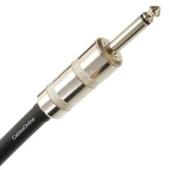 6ft SpeakOn Neutrik Right-Angle NL4FX to 1/4″ TS 12awg Pro Audio Speaker Cable