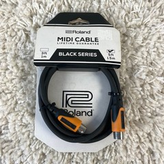 Roland 5-Foot Black Series Midi Cable
