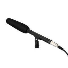 Professional Interview Microphone Uni Directional Condenser For DSLR Camera DV