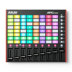 Akai Professional APC Mini MK2 – USB MIDI Pad Controller for Clip Black