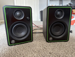 Mackie CR3-X Powered Studio Monitor Speaker Pair 50W 3″ Black/Green