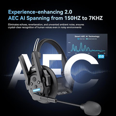 Xtalk Pro2 Xpro X2 2.4Ghz Wireless Headset Communication System Random Master De