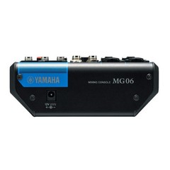 Yamaha MG06X 6-Input Stereo Preamp Mixer with SPX Digital Effects