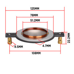 16Pack Diaphragm For Timpano TPT-RPDH2000 for TPT-DH2000 Horn Driver Replacement