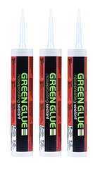Green Glue Soundproofing, Noiseproofing Compound – 28 fl.oz (828 ml) – 3 Pack
