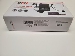 QFX M-309 Wireless Microphone System(Lavalier mic + wireless receiver)