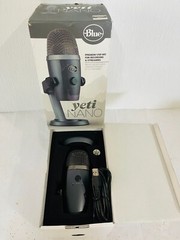 Blue Yeti Nano Premium USB Microphone for PC Mac Gaming Recording Streaming