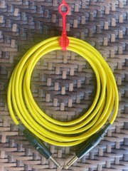 Gotham GAC-1 Instrument Cable Assembly 06 ft. Straight Plugs Yellow