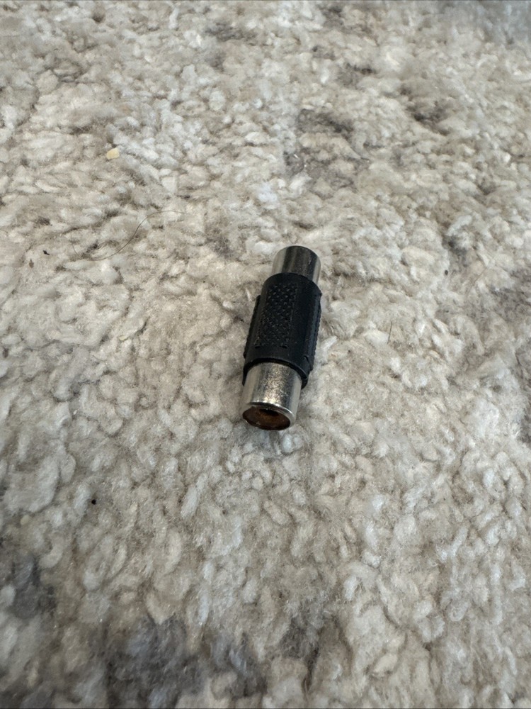 RCA Female Joiner Coupler Adapter Audio Connector