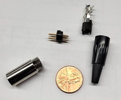 SWITCHCRAFT TA3M GOLD PINS MINI 3 Pin XLR Male Cable Mount Connector 1PC solder