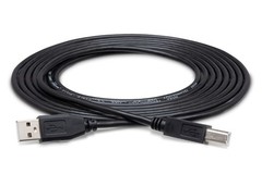 Hosa USB-210AB High Speed USB Cable Type A to Type B 10 Feet (Black)