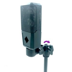 Improved Mic for stand Microphone Holder Improved Audio Recording Fits Various