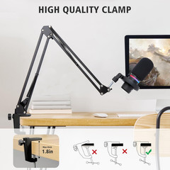 Hyperx Duocast Boom Arm – Hyperx Microphone Arm Compatible with Hyperx Duocast,