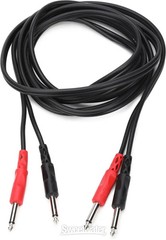 Hosa CPP-203 Stereo Interconnect Cable – Dual 1/4″ TS Male to Same – 9.9′