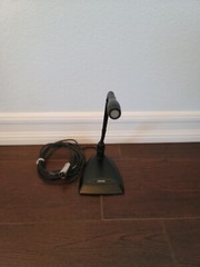 Shure Microflex A412B Desktop Microphone Base w/ 184 Supercardioid Mic