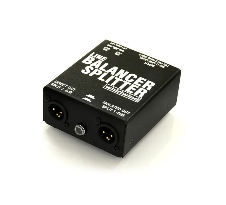 Whirlwind LBS-WHIRLWIND 1-in-2 Out Line Splitter and Balancer
