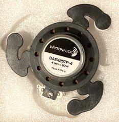 Dayton Audio DAEX25TP-4 Tripod 25mm Exciter 20W 4 Ohm NEW in Box